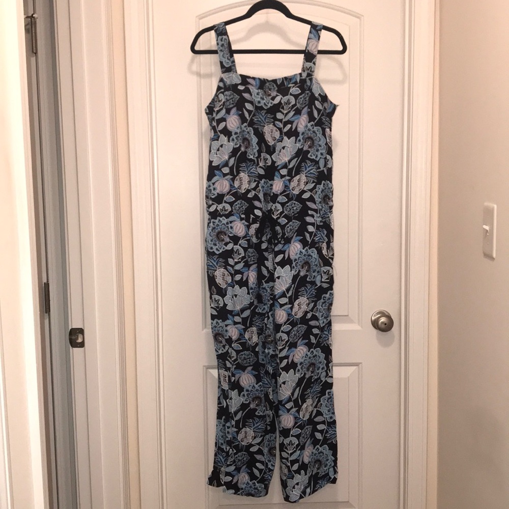Loft Pineapple Jumpsuit
